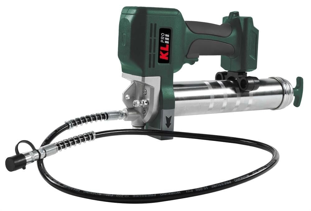 KLPRO KLGT18-20 18V 2.0 Ah Çift Akülü Lcd Ekranlı Led Işıklı Şarjlı Gres Tabancası