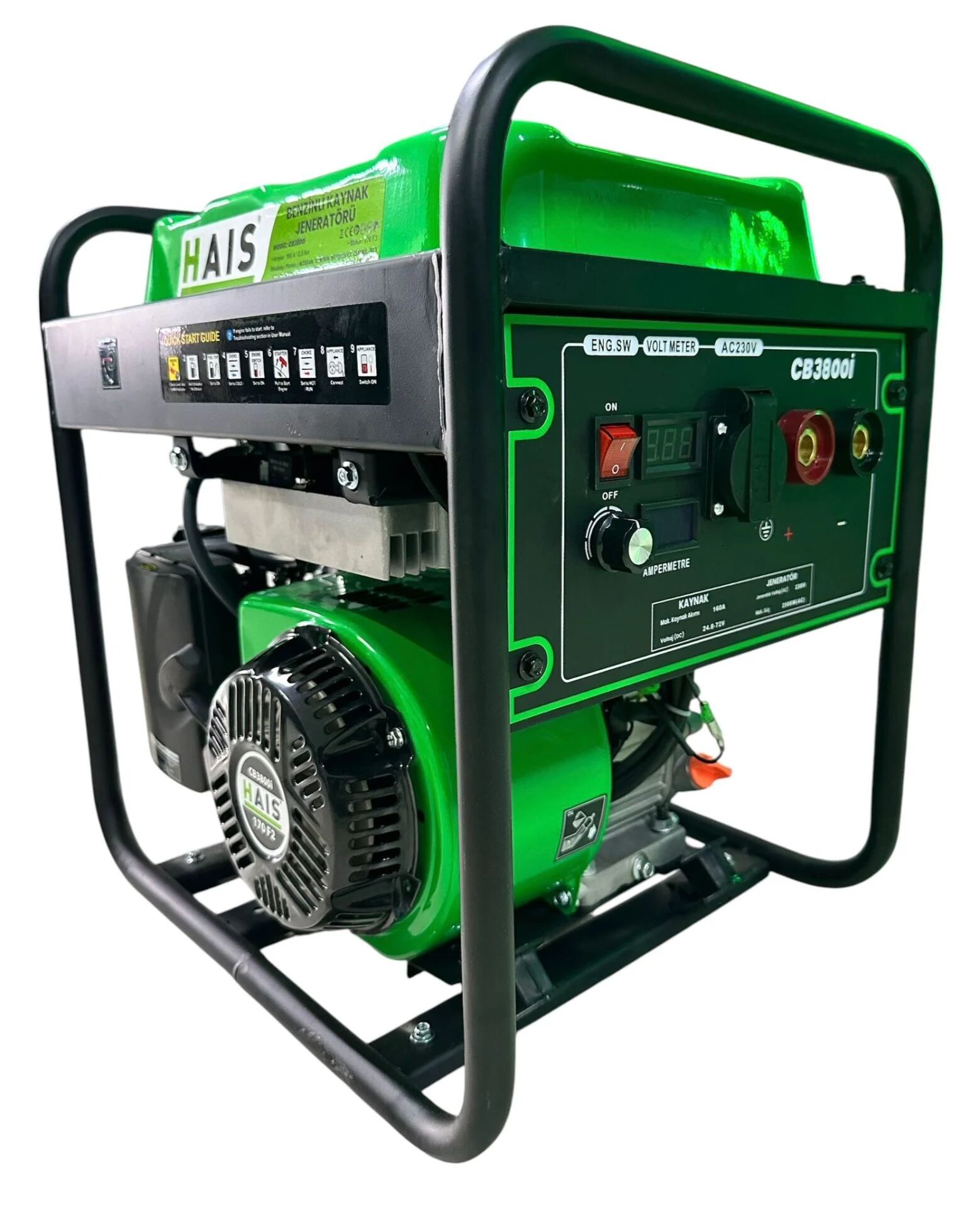 Hais CB3800I 2,5 Kw Benzinli Kaynak Jeneratörü