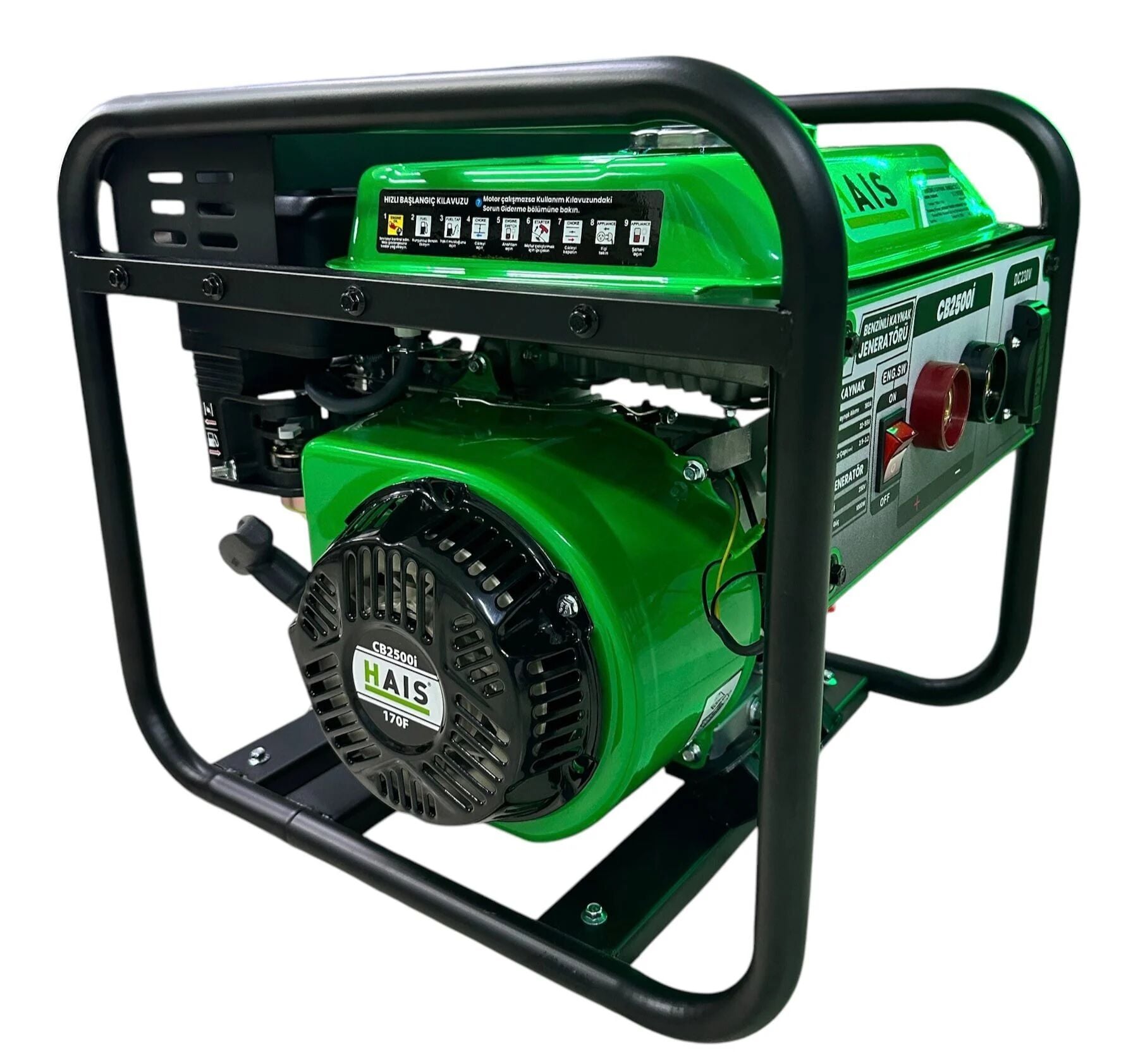 Hais CB2500 1 Kw Benzinli Kaynak Makinesi