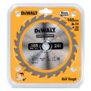 Dewalt DT1949-QZ 165x20mm 24 DİŞ Elmas Düz Daire Testere Bıçağı