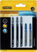 Stanley STA27030 5 Parça Dekupaj Bıçak Seti