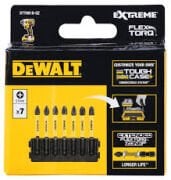 Dewalt DT70818-QZ Flextorq 7 Parça 57 mm Phillips Vidalama Uç Seti