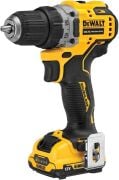 Dewalt DCD701D2-QW 12V Çift Bataryalı Kömürsüz Vidalama Matkap