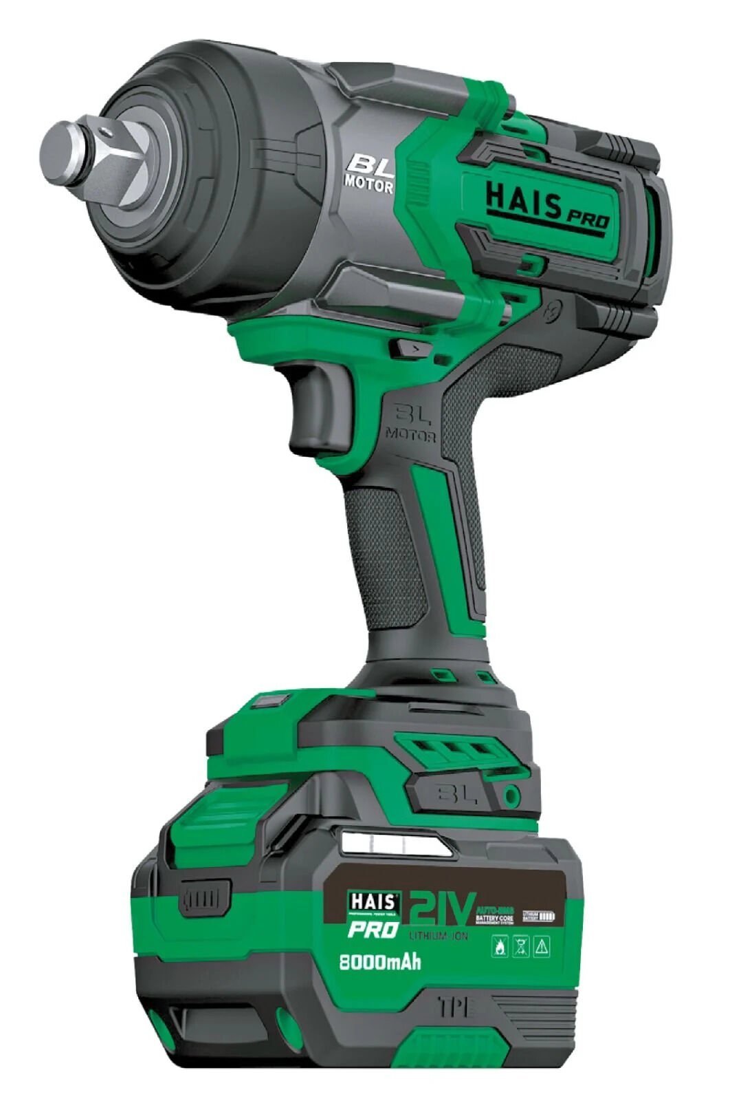 HaisPro RB-819 3/4 21V 8.0Ah 2000Nm Somun Sıkma Makinesi