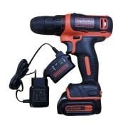 Black+Decker BDCDD12K-QW 1.5Ah 10.8V Tek Akülü Vidalama Matkap