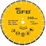 GFB 2368 Beton ve Asfalt Kesme Testeresi 300 x 25.4 x 10mm