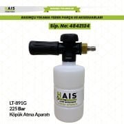 Hais LT-891 225 Bar Basınçlı Yıkama Makinesi Köpük Aparatı