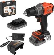 Black+Decker BCD382D2XK 18V 2.0 Ah Darbesiz Matkap