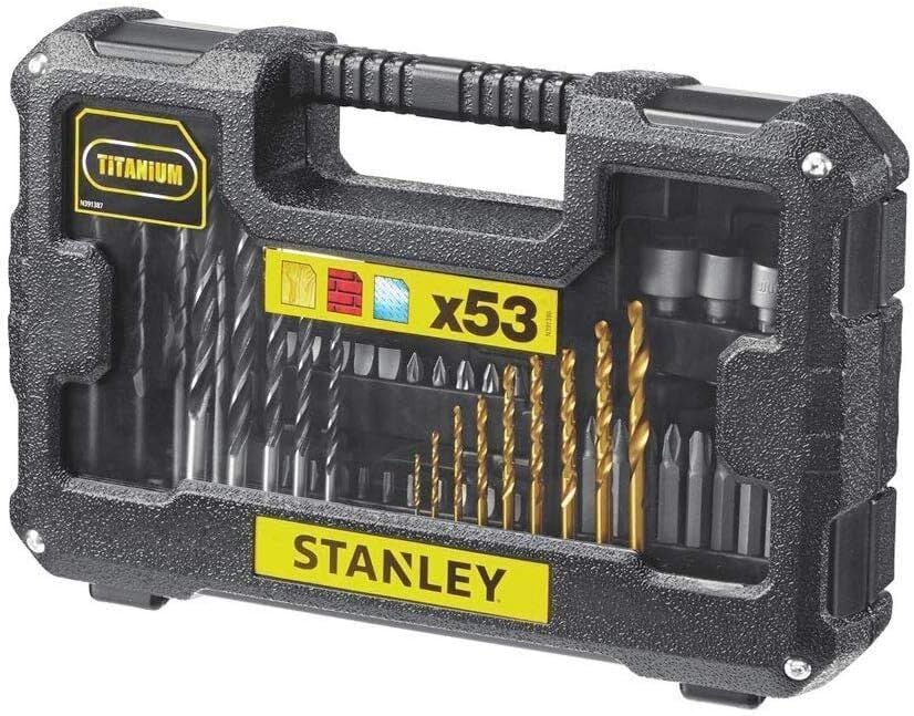 STANLEY STA7223-XJ 53 Parça Titanyum Matkap ve Vidalama Uç Seti