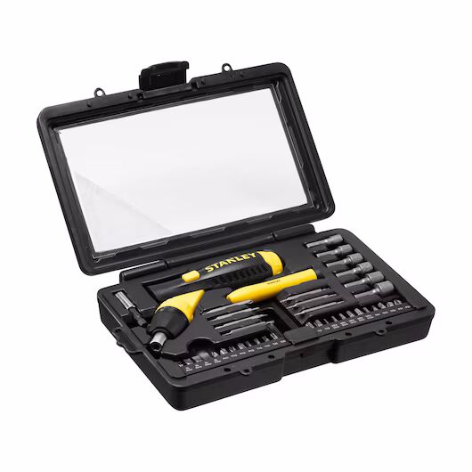Stanley 0-63-038 39 Parça Cırcırlı Tornavida Seti