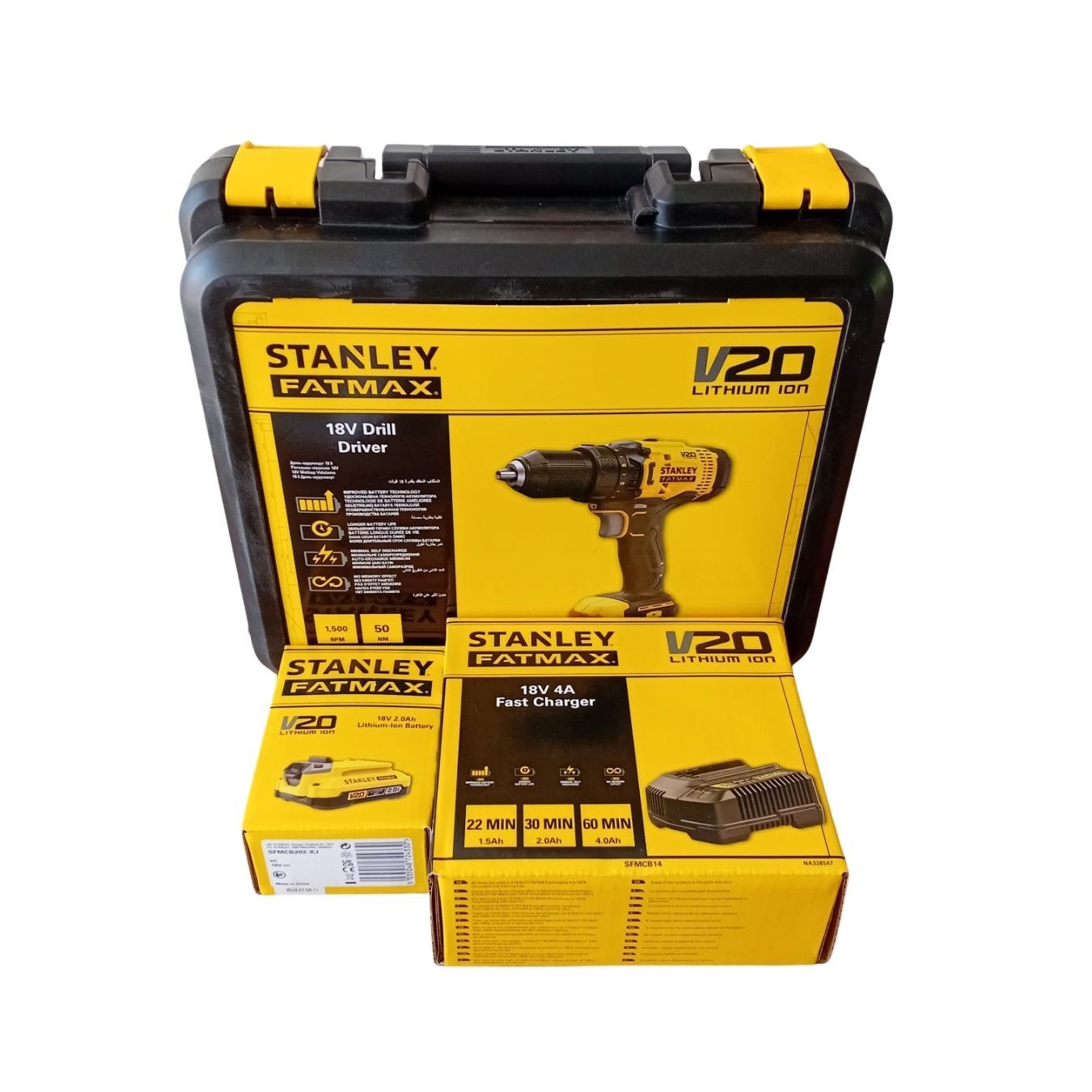 Stanley SCD700 18V 2.0 Ah Tek Akülü  Şarjlı Matkap