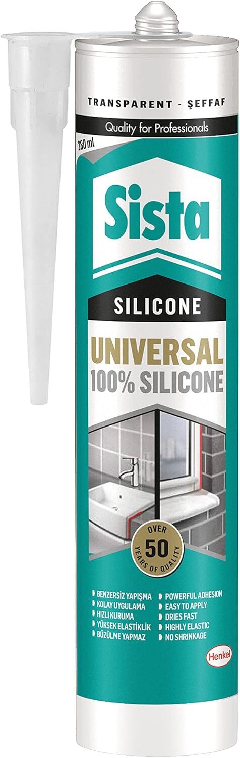 Sista Üniversal Şeffaf Silikon 280 Ml