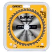 Dewalt DT1945 Testere Bıçağı 190*30 mm 40 diş