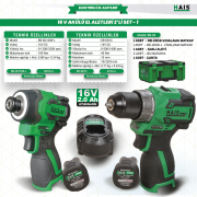 HaisPro RB-03-RB-SD1608 L + RB-DB16 16V İkili Set