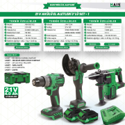 HaisPro 21V RB-01 3 Lü Set