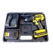 Stanley SCD201D2K 18V 2.0 Ah Akülü Vidalama 90 Parça Aksesuar Setli