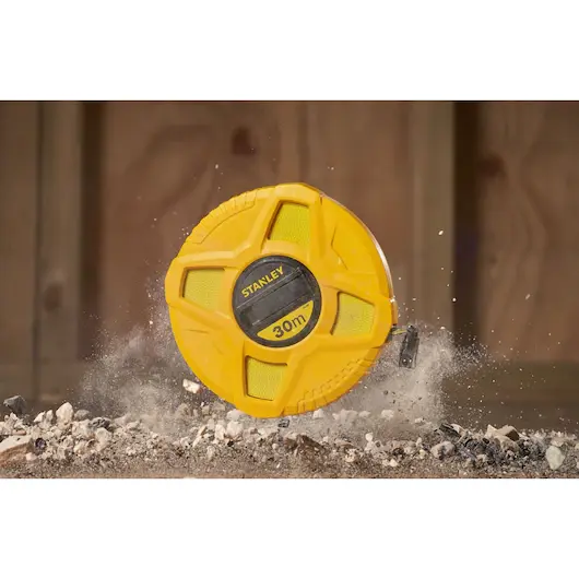 Stanley 0-34-297 Kapalı Fiberglass Metre 30 M X 12,7 MM