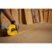 Stanley 0-34-297 Kapalı Fiberglass Metre 30 M X 12,7 MM