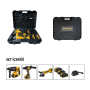 Chattel CHT-SET4401 3'lü Combo Set