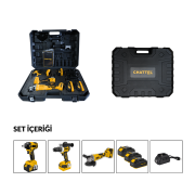 Chattel CHT-SET4403 3'lü Combo Set