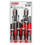 CROWN CPHDS-AXB6 6 Parça Tornavida Takımı
