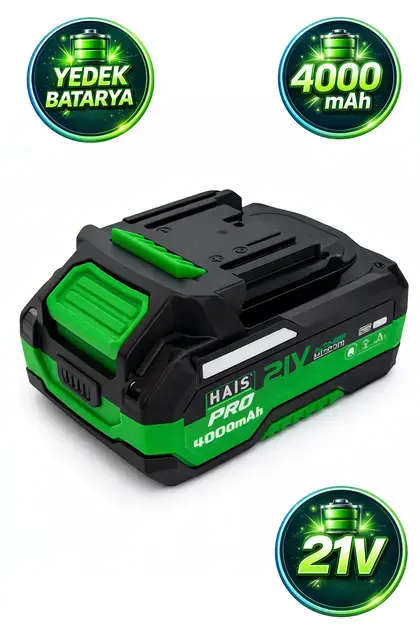 Hais Pro Yedek Akü H20SERIES 4.0Ah Akü