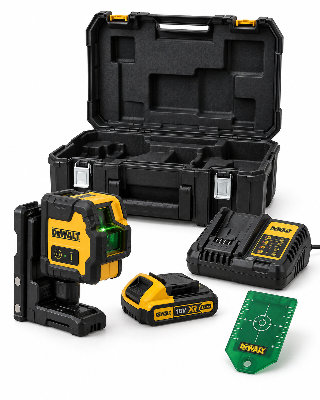 DEWALT DCLE34021D1 18V 2.0Ah Çapraz Çizgi Lazer