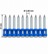 HiKOKI NC1840DA 2,90x31 mm Plastik Şeritli Çivi