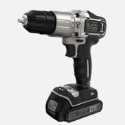Black&Decker BDCHD18SC2K-QW Silver Li-ion 18V 1.5 Ah Çift Akülü Darbeli Matkap Vidalama