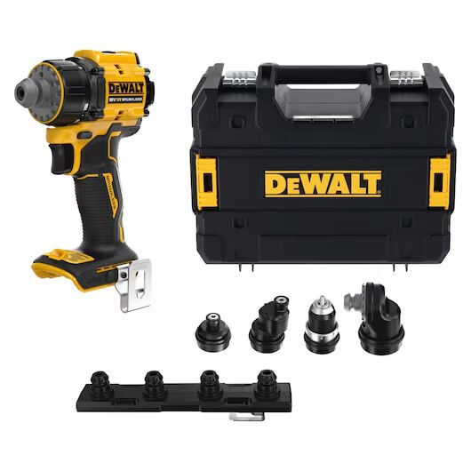 Dewalt DCD803NT 18V Kömürsüz Çok Başlıklı Matkap Multiset ( Aküsüz )