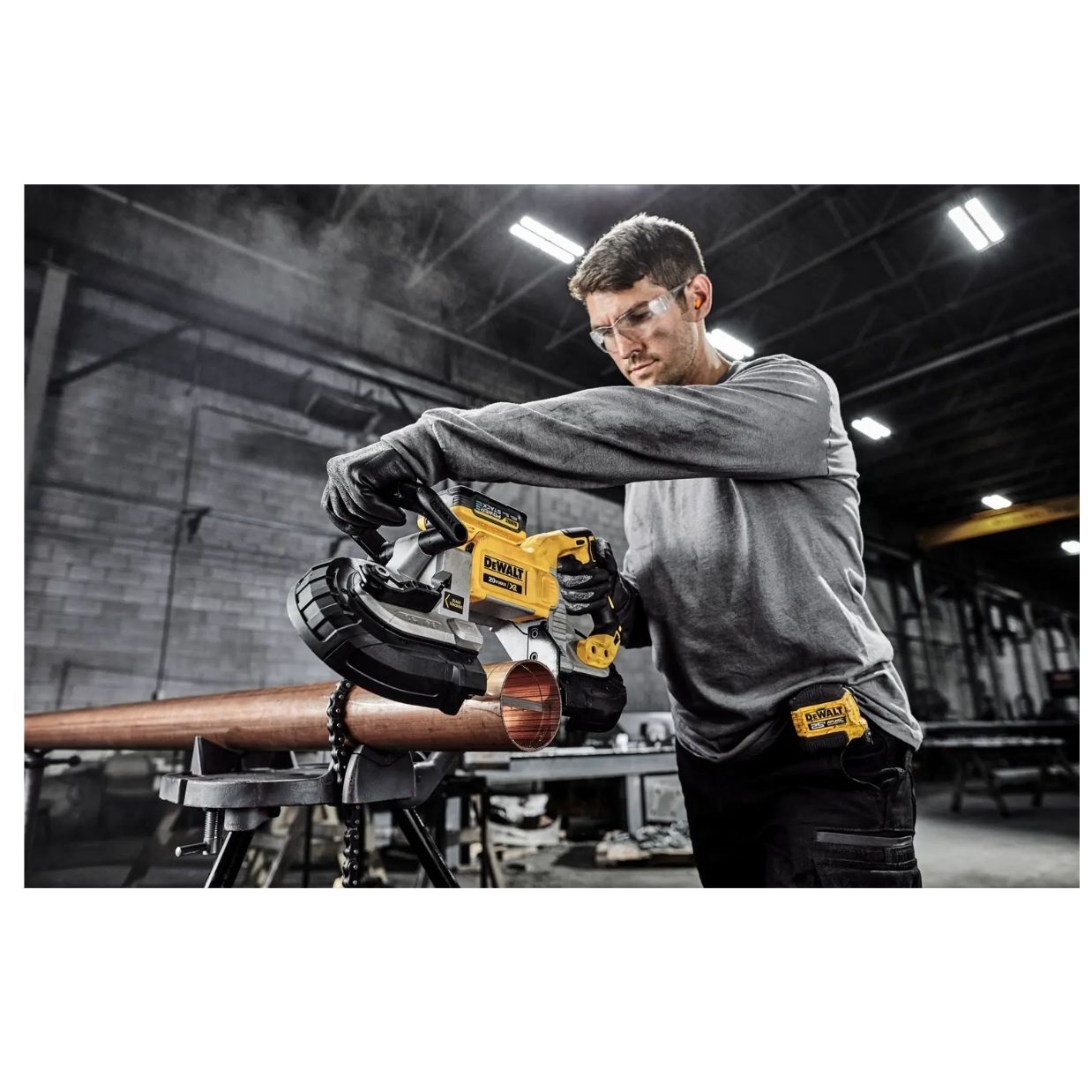 Dewalt DCS374N-XJ 18V Derin Kesim Bant Testere Aküsüz