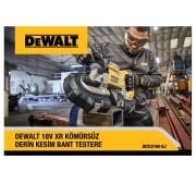 Dewalt DCS374N-XJ 18V Derin Kesim Bant Testere Aküsüz