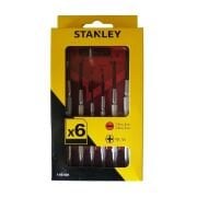 Stanley Saatçi Tornavida Takımı 6 Parça (1-66-039)